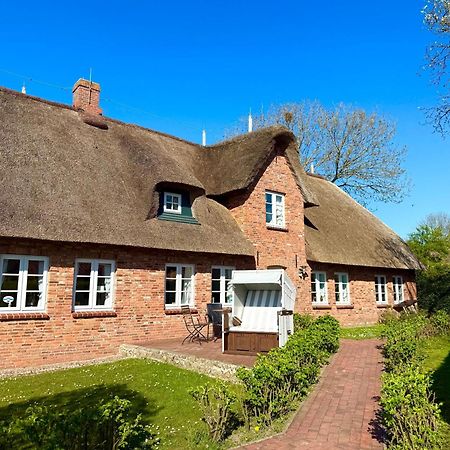 Ferienwohnung Reetkehlchen Alkersum Exterior foto